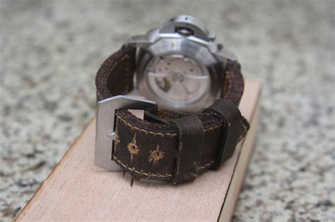 custom panerai watch strap rhino|custom made Panerai straps.